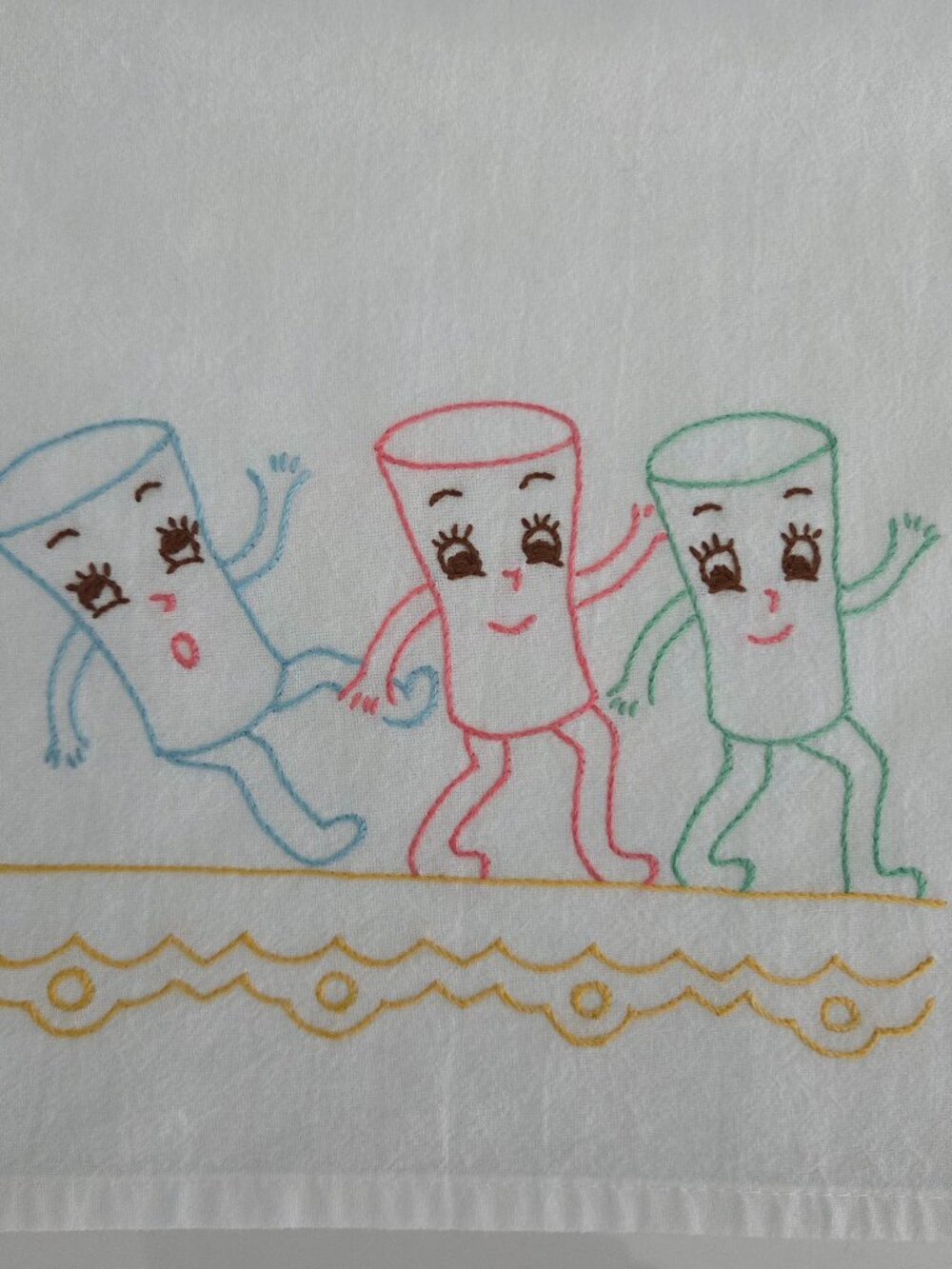 Anthropomorphic Tea Towel
